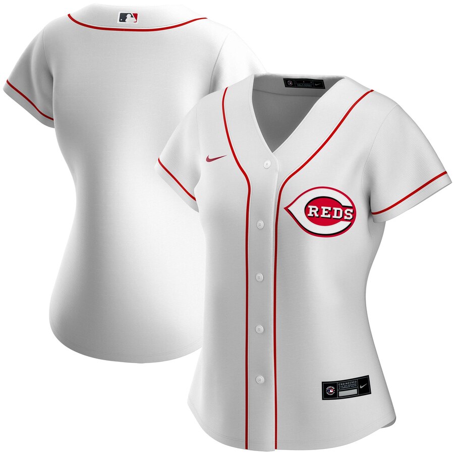 Cincinnati Reds Nike Women's Home 2020 MLB Team Jersey White